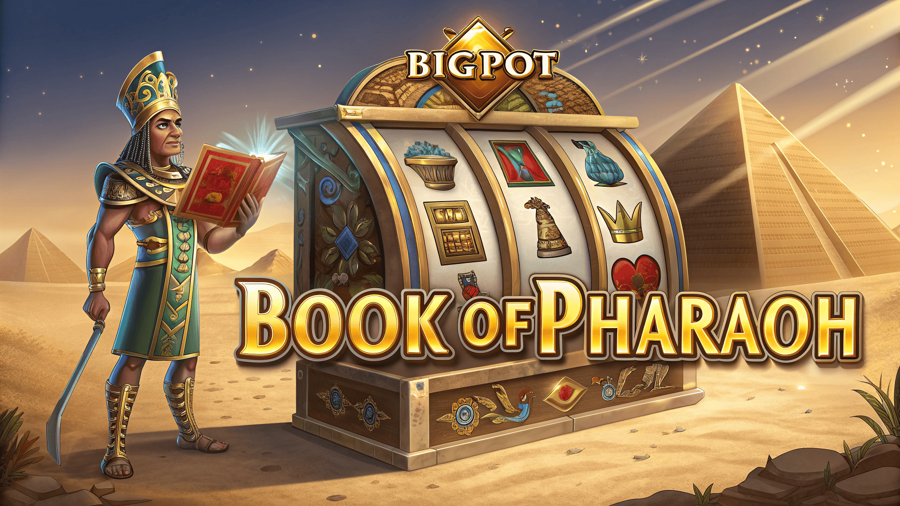Book of Pharaoh Bigpot, Kunci Jackpot Gacor Anda Hari Ini