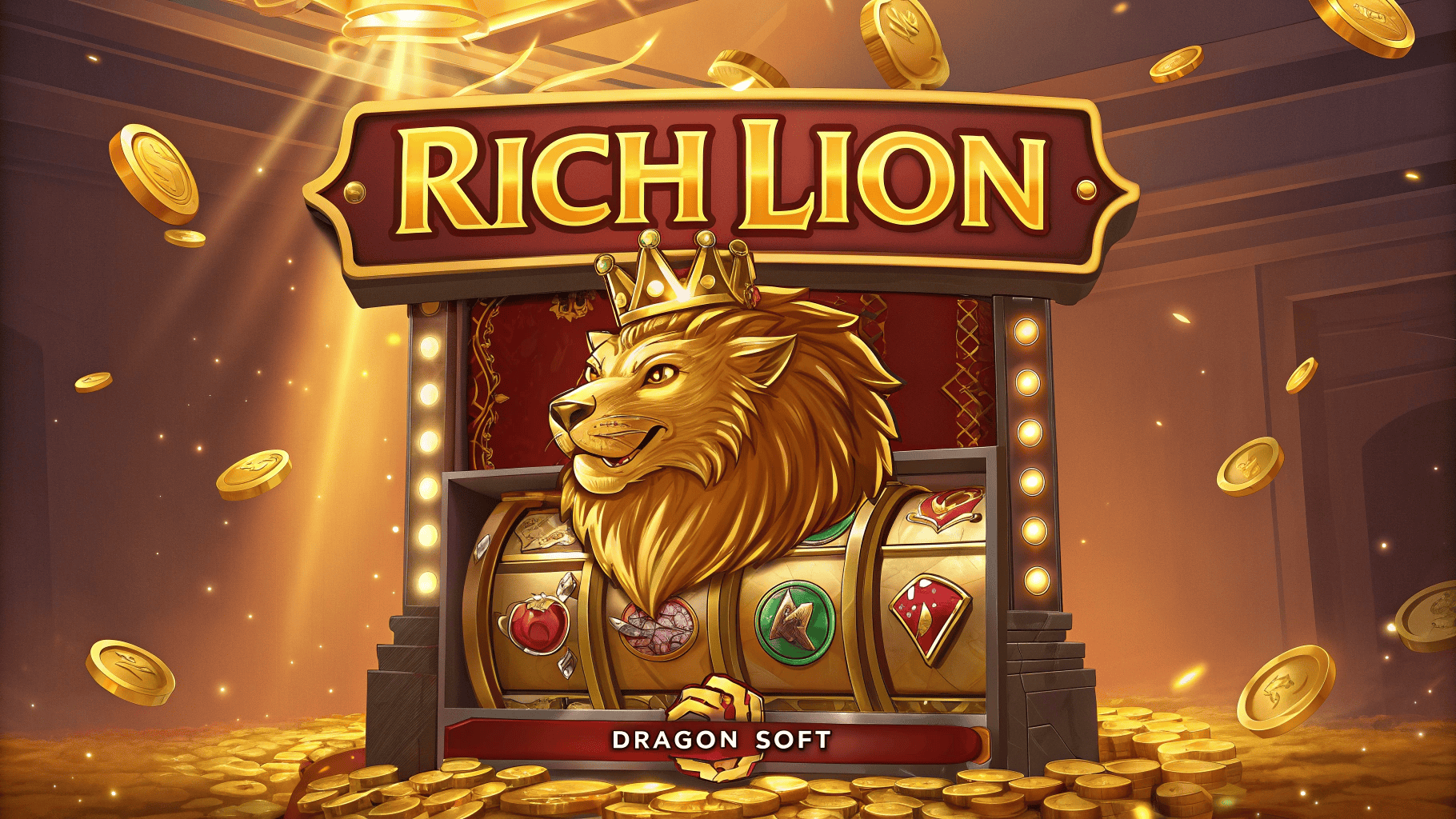 Sensasi Maxwin Menanti di Rich Lion Dragon Soft