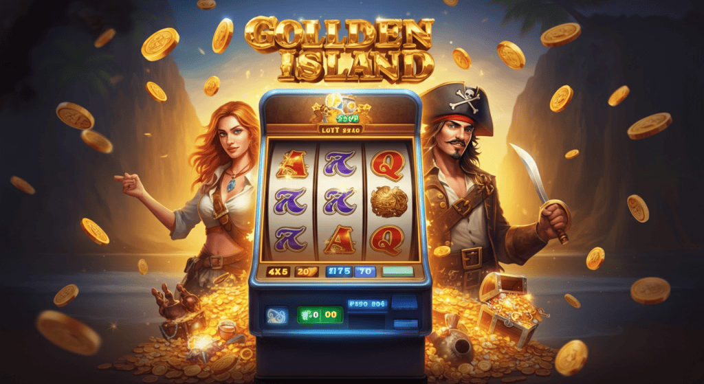 Slot Golden Island Lautan Harta dan Jackpot Melimpah!